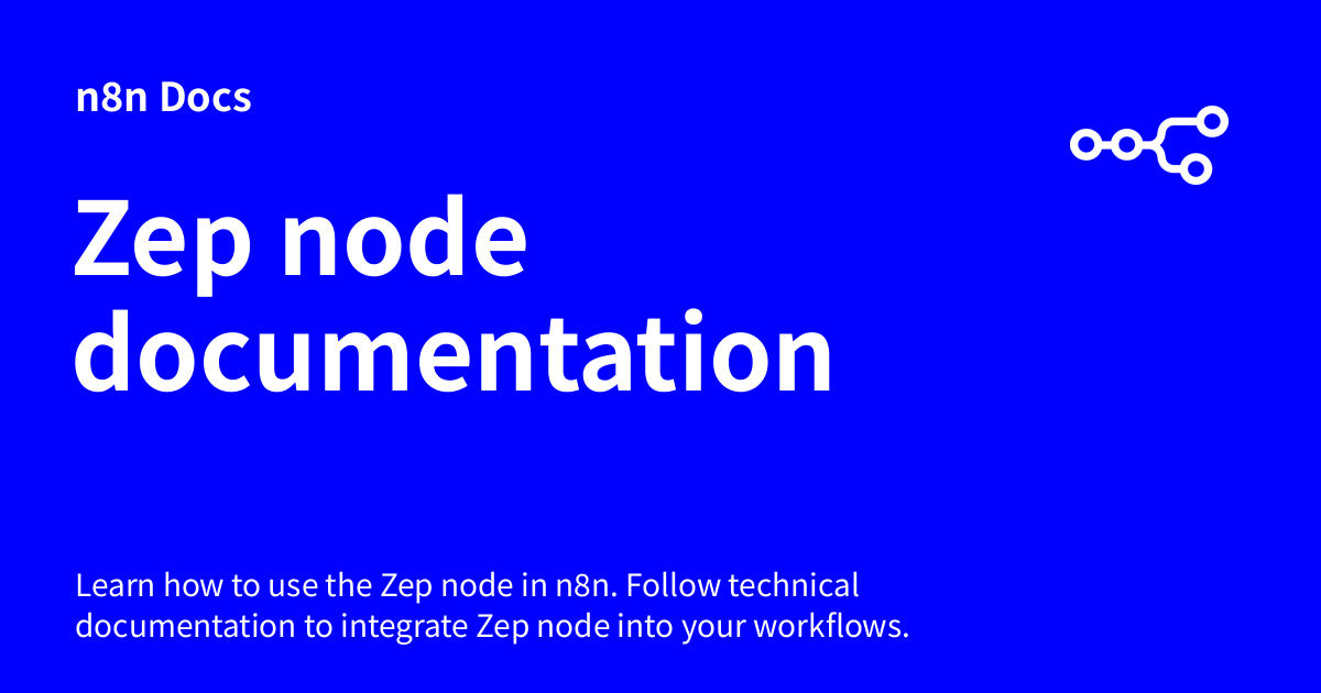 Zep node documentation | n8n Docs